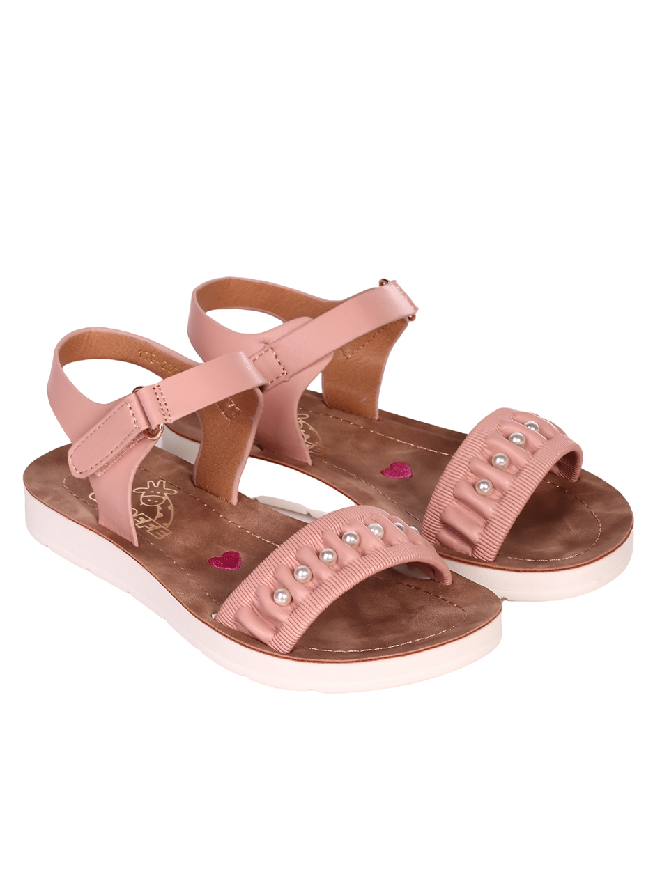 Ежедневни детски комфортни сандали 17F-23242 pink
