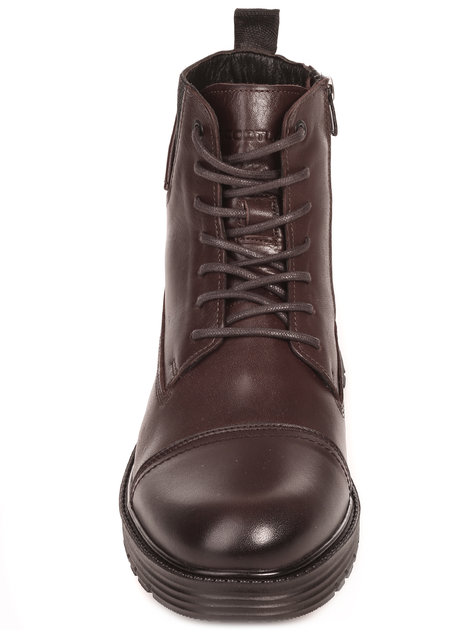 Ежедневни мъжки боти от естествена кожа 18439 K-1 brown