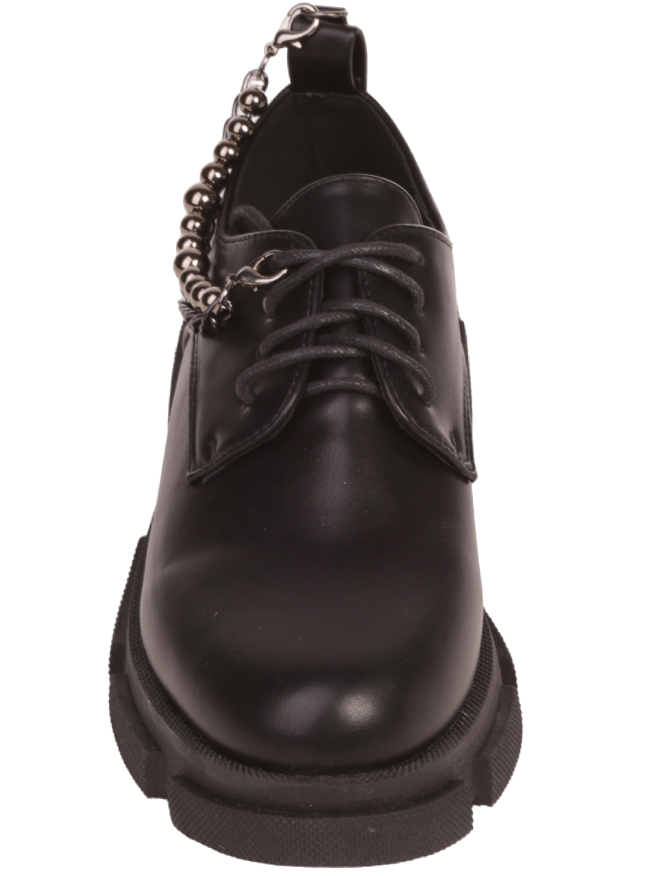 Дамски мокасини в черно 3C-23537 black