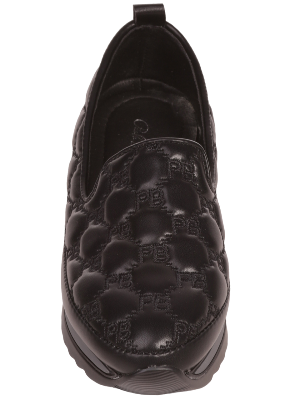Данаки мокасаини в черно 3C-23538 black