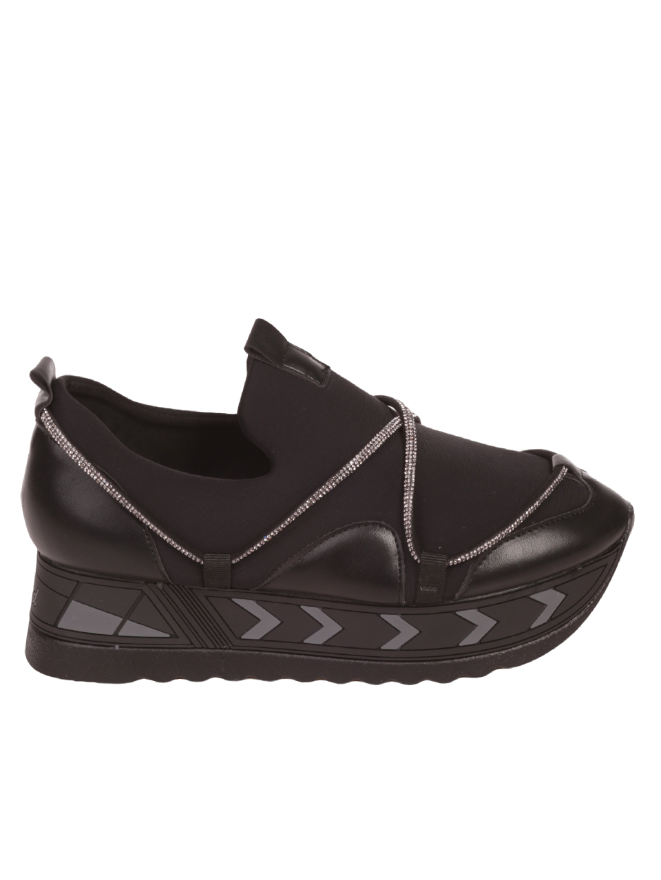 Дамски обувки в черно 3C-23585 black