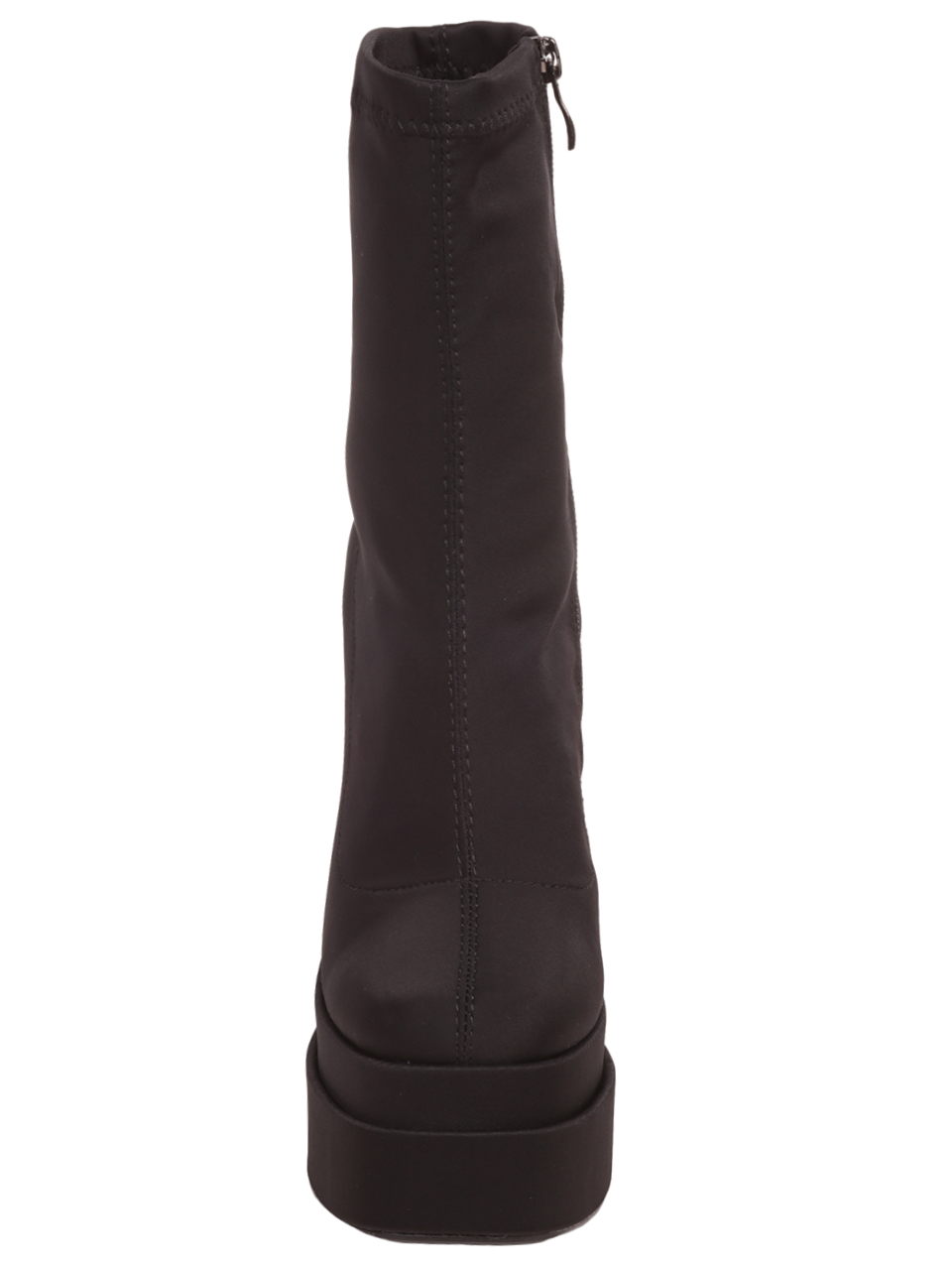 Дамски боти на ток в черно 2M-23519 black