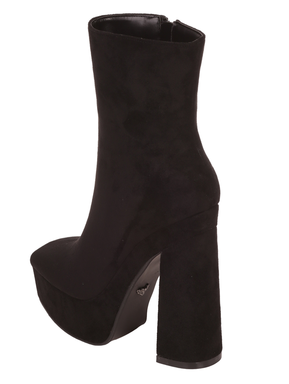 Елегантни дамски боти в черно 2M-23525 black