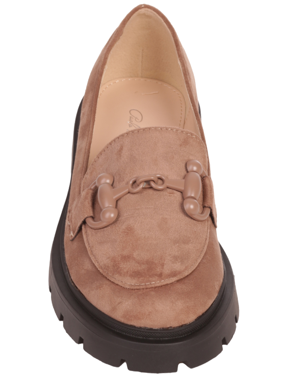 Дамски мокасини в кафяво 3M-23631 khaki