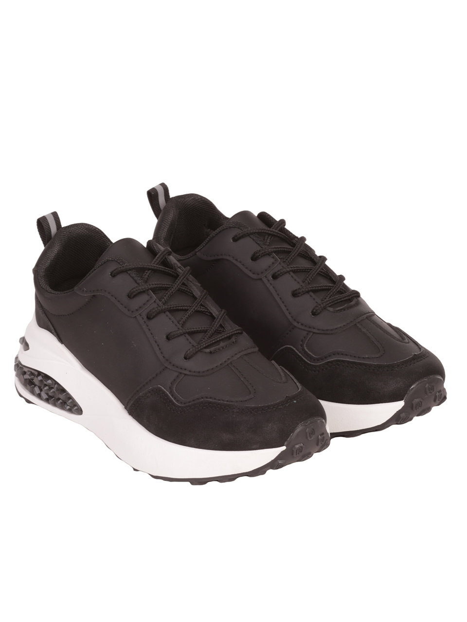 Ежедневни дамски обувки в черно 3U-23557 black