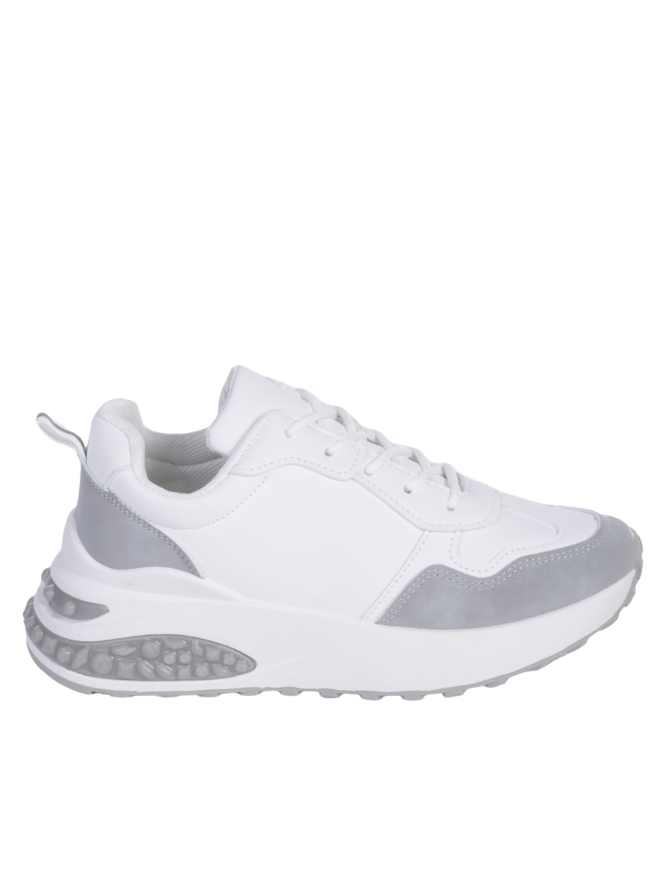 Ежедневни дамски обувки в бяло 3U-23557 white