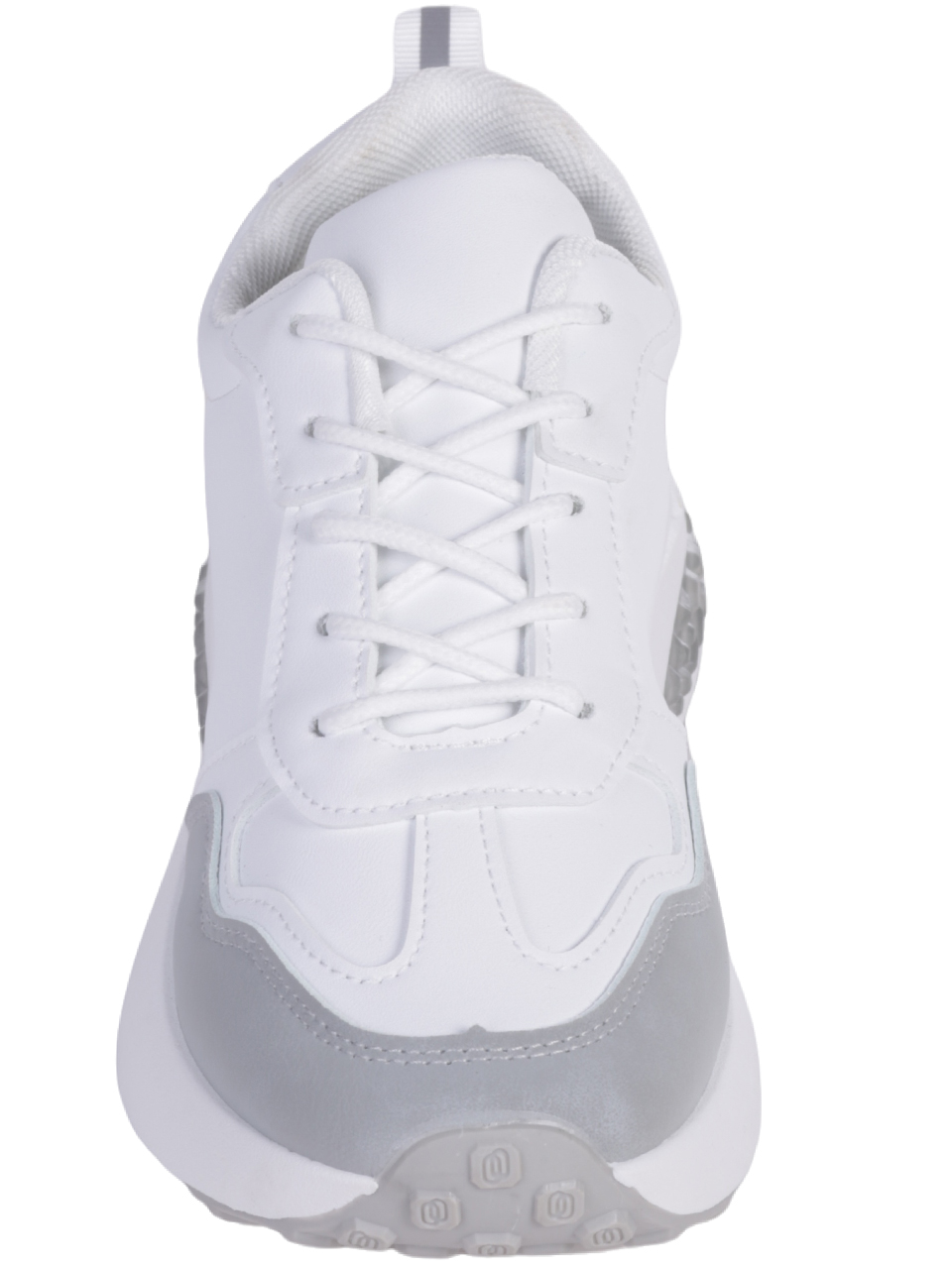 Ежедневни дамски обувки в бяло 3U-23557 white