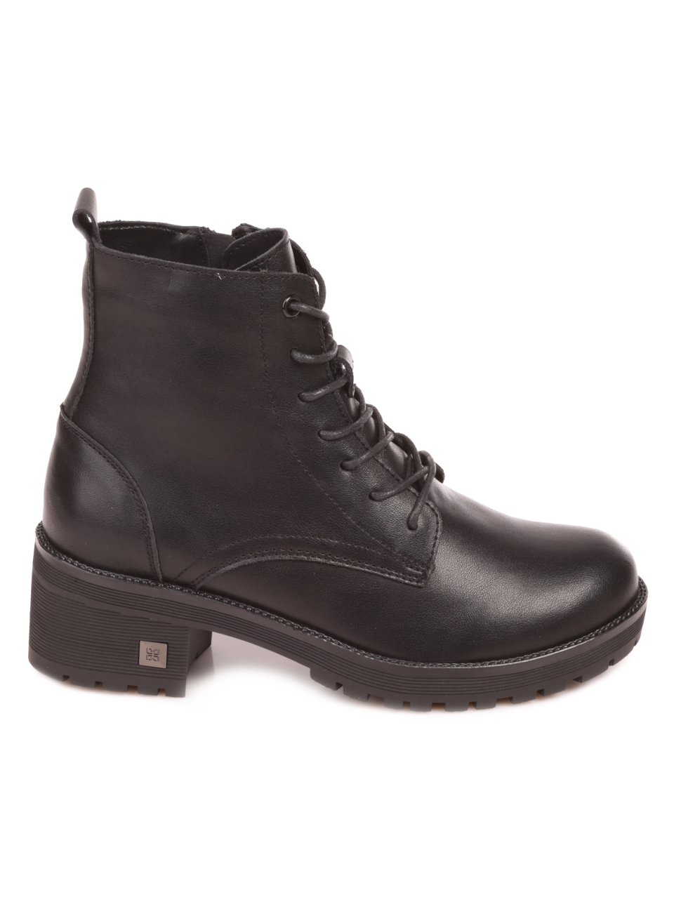Дамски боти от естествена кожа в черно 2AF-23542 black