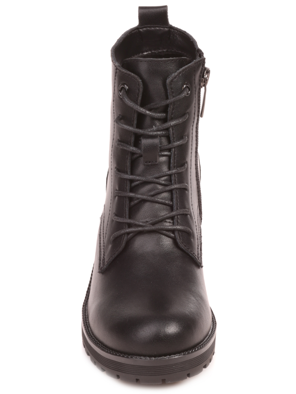 Дамски боти от естествена кожа в черно 2AF-23542 black