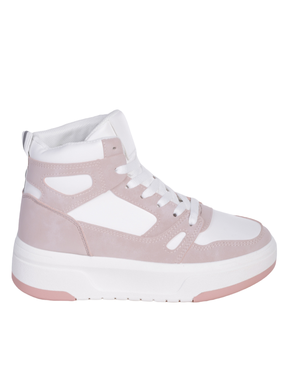 Ежедневни комфортни кецове в розово 2U-23564 pink