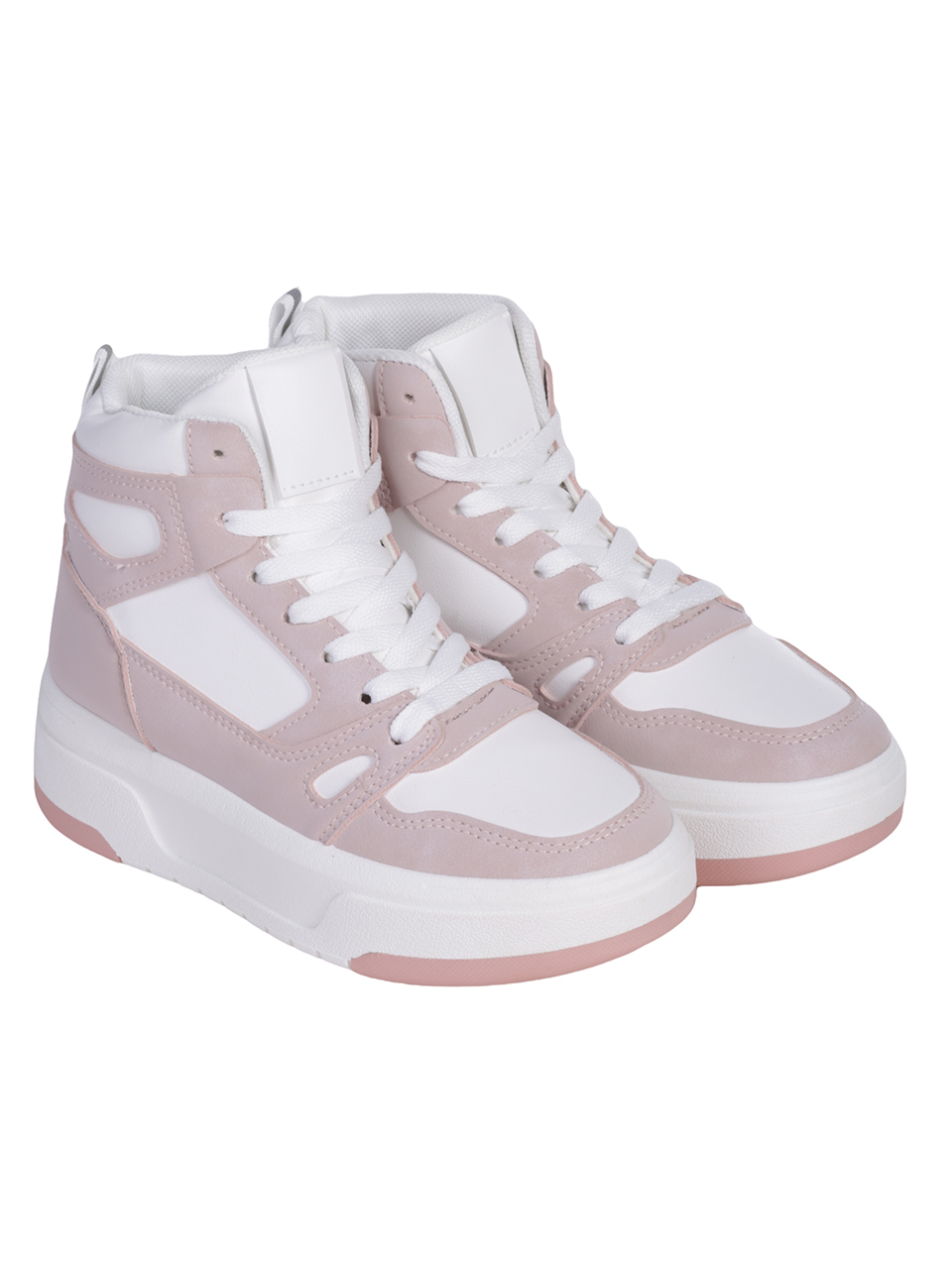 Ежедневни комфортни кецове в розово 2U-23564 pink