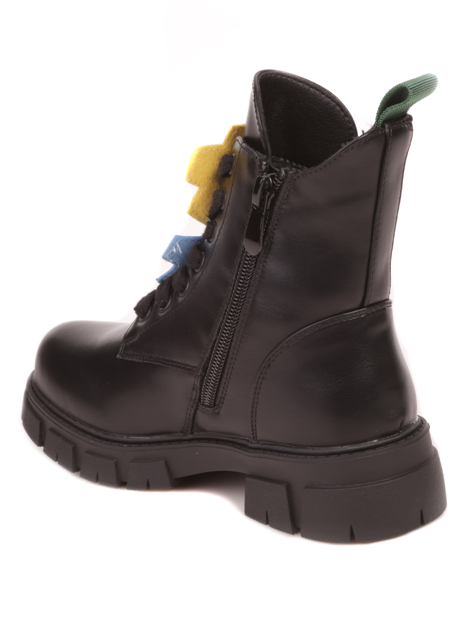 Детски боти в черно 19R-23583 black