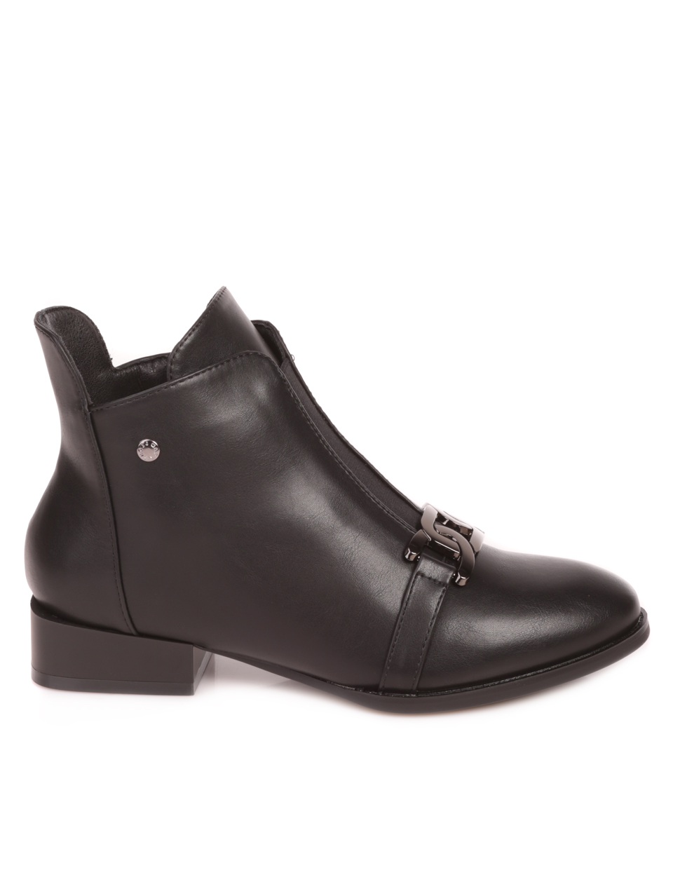Ежедневни дамски боти в черно 2R-23511 black