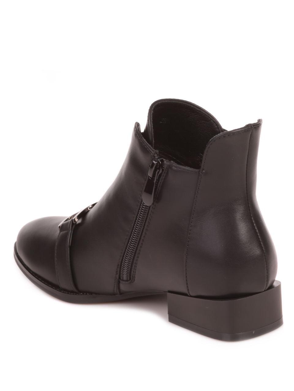 Ежедневни дамски боти в черно 2R-23511 black