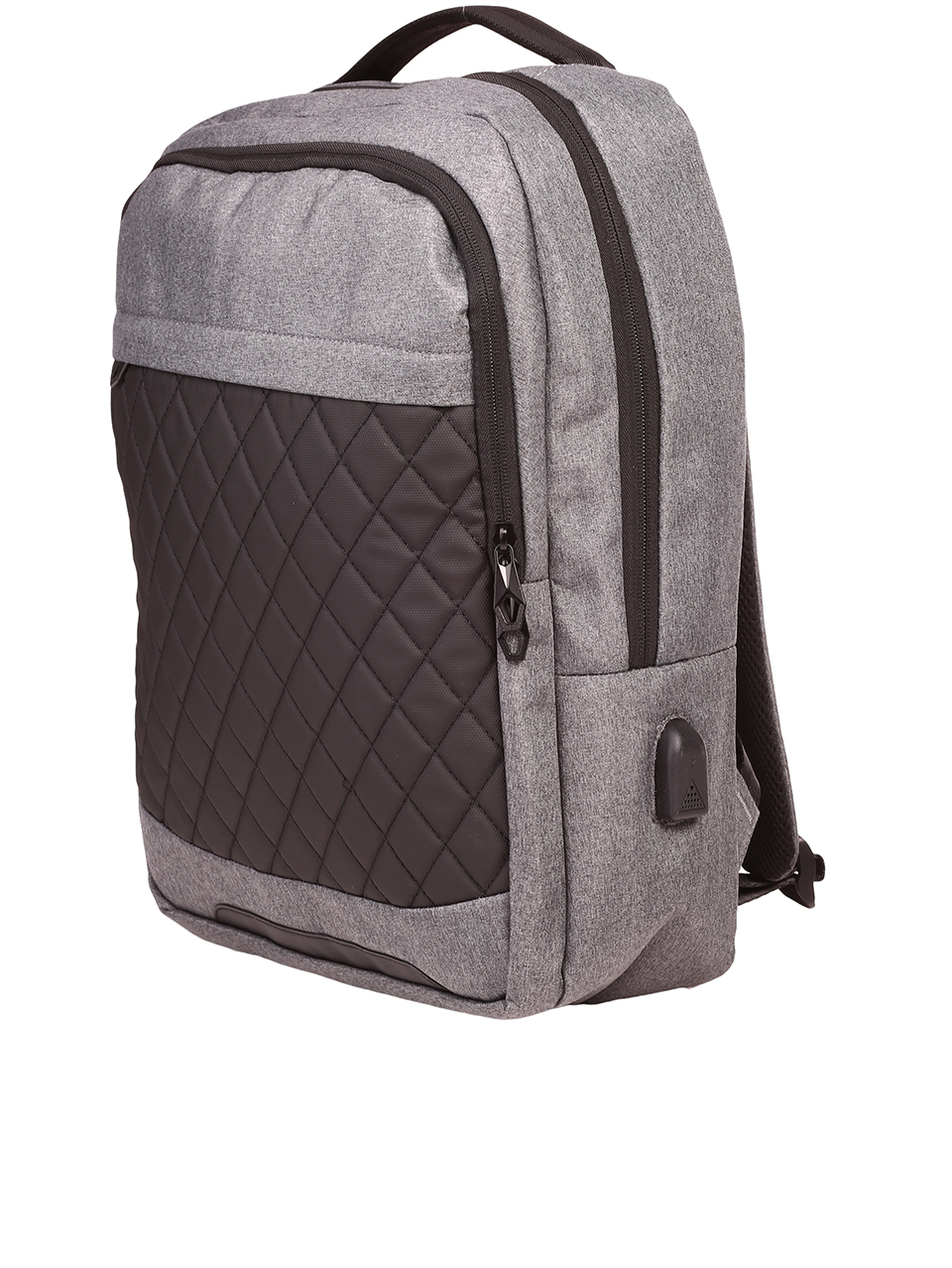 Раница за лаптоп в сиво и черно 9AT153-006 grey/black