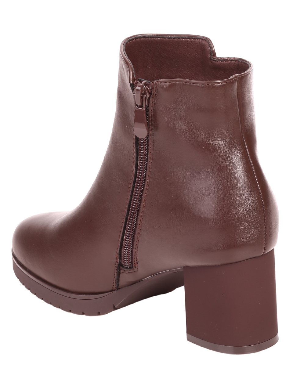 Елегантни дамски боти в кафяво 2R-23575 brown