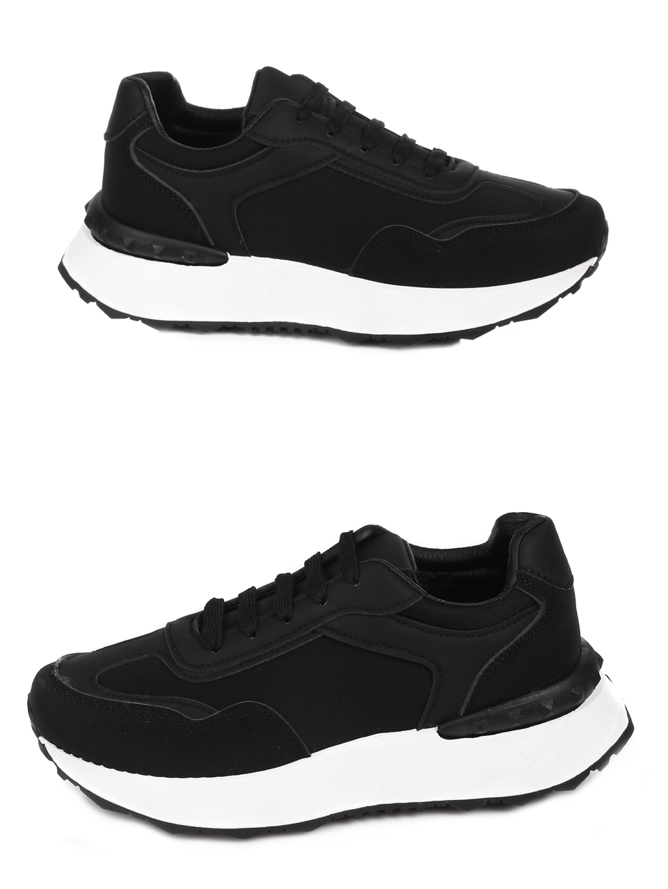 Ежедневни дамски обувки в черно 3U-23553 black
