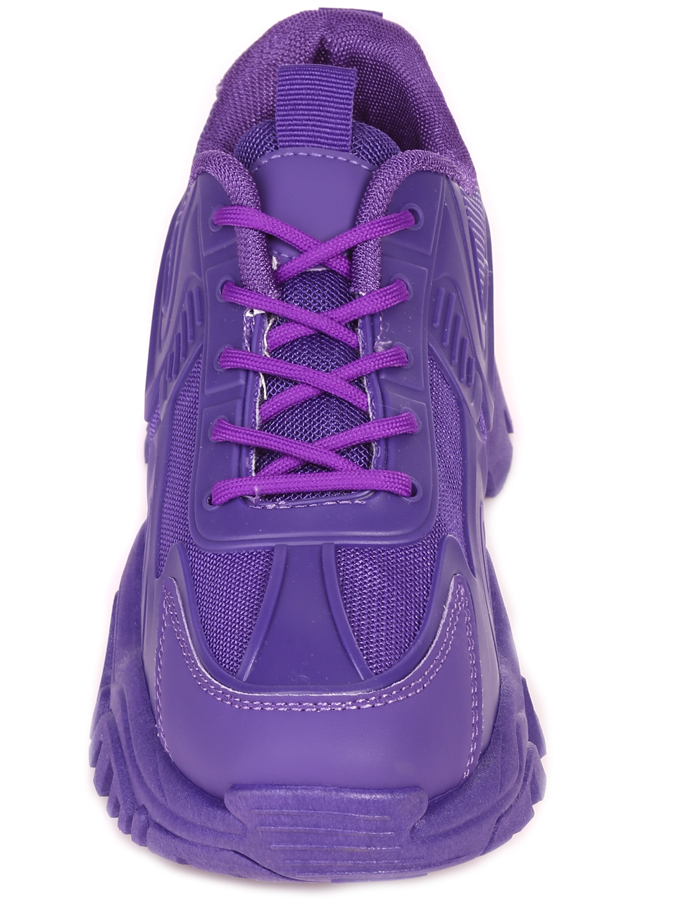 Ежедневни дамски обувки в лилаво 3U-23565 purple
