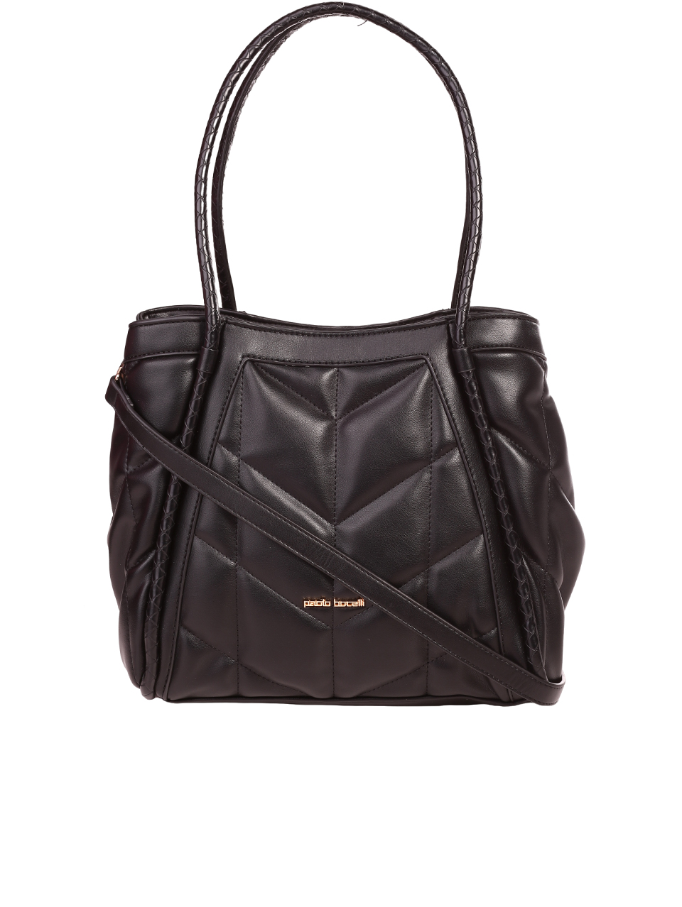 Ежедневна дамска чанта в черно 9Q-23665 black