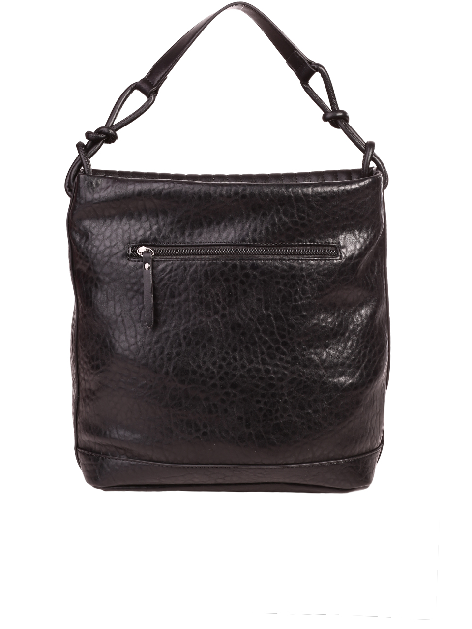 Ежедневна голяма дамска чанта в черно 9Q-23667 black