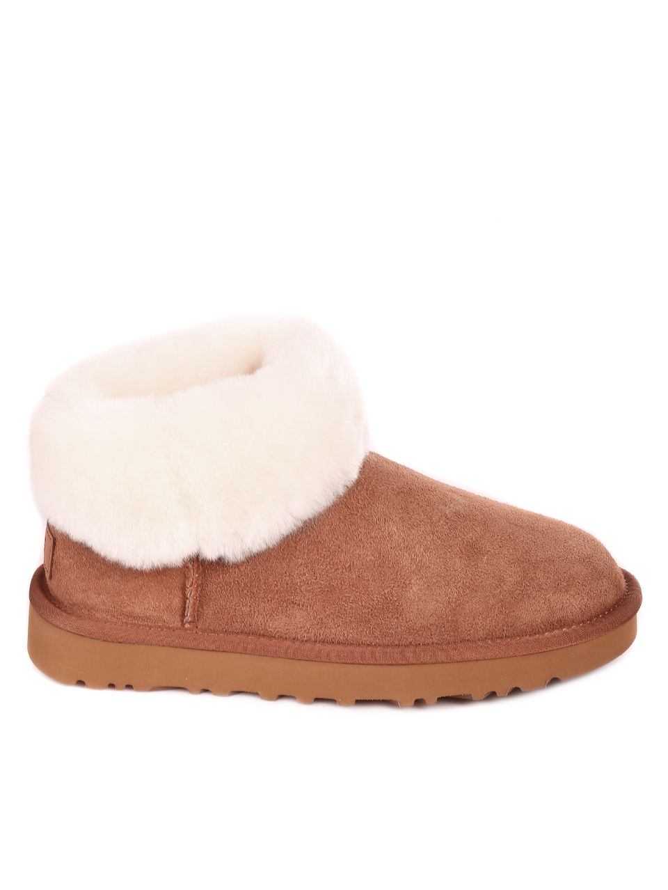 Eжедневни дамски боти от естествен велур в бежово 1122390 beige