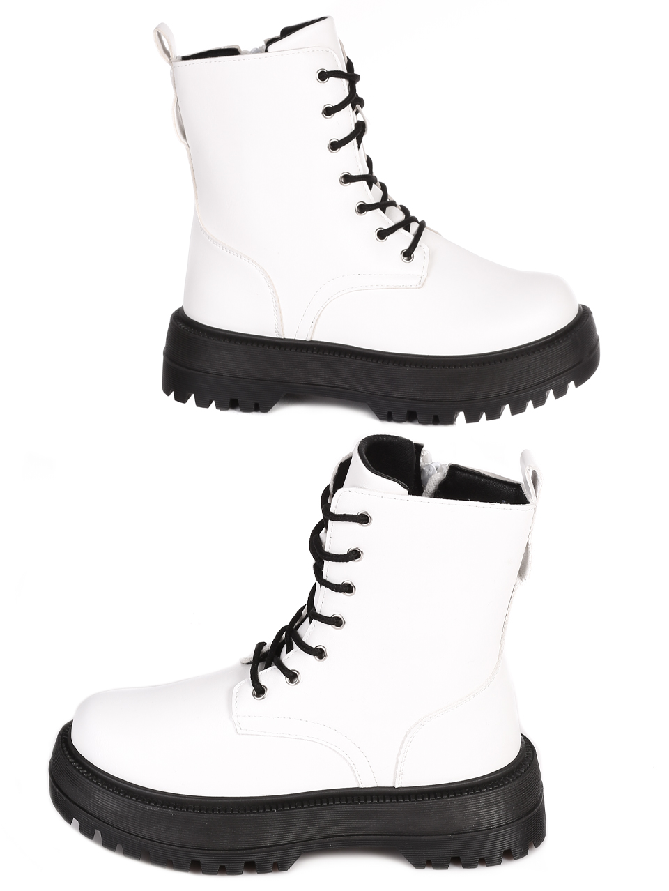 Ежедневни боти в бяло 2U-21517 white S