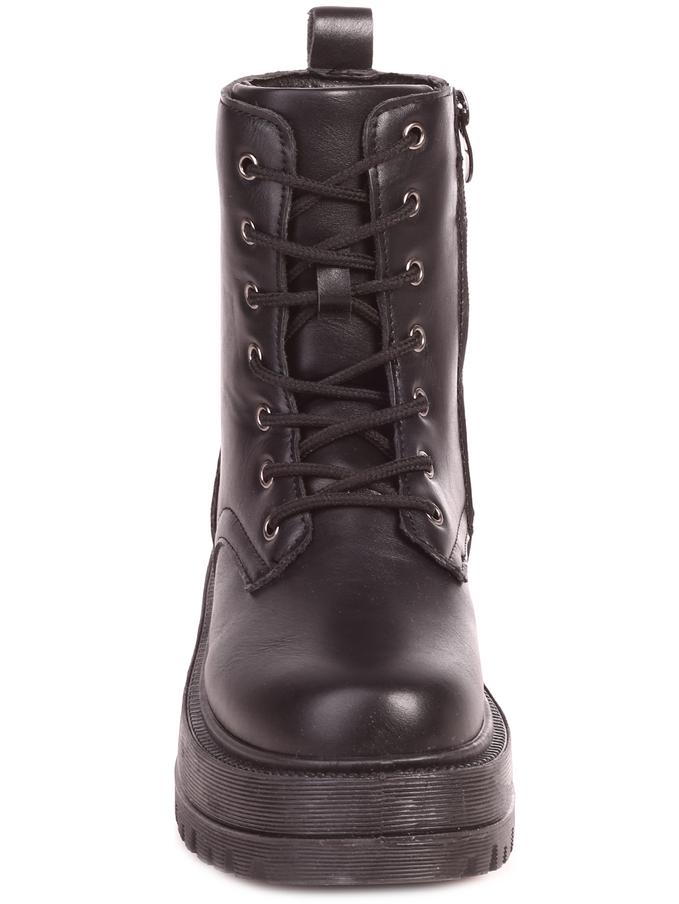 Ежедневни дамски боти в черно 2U-21517 black S