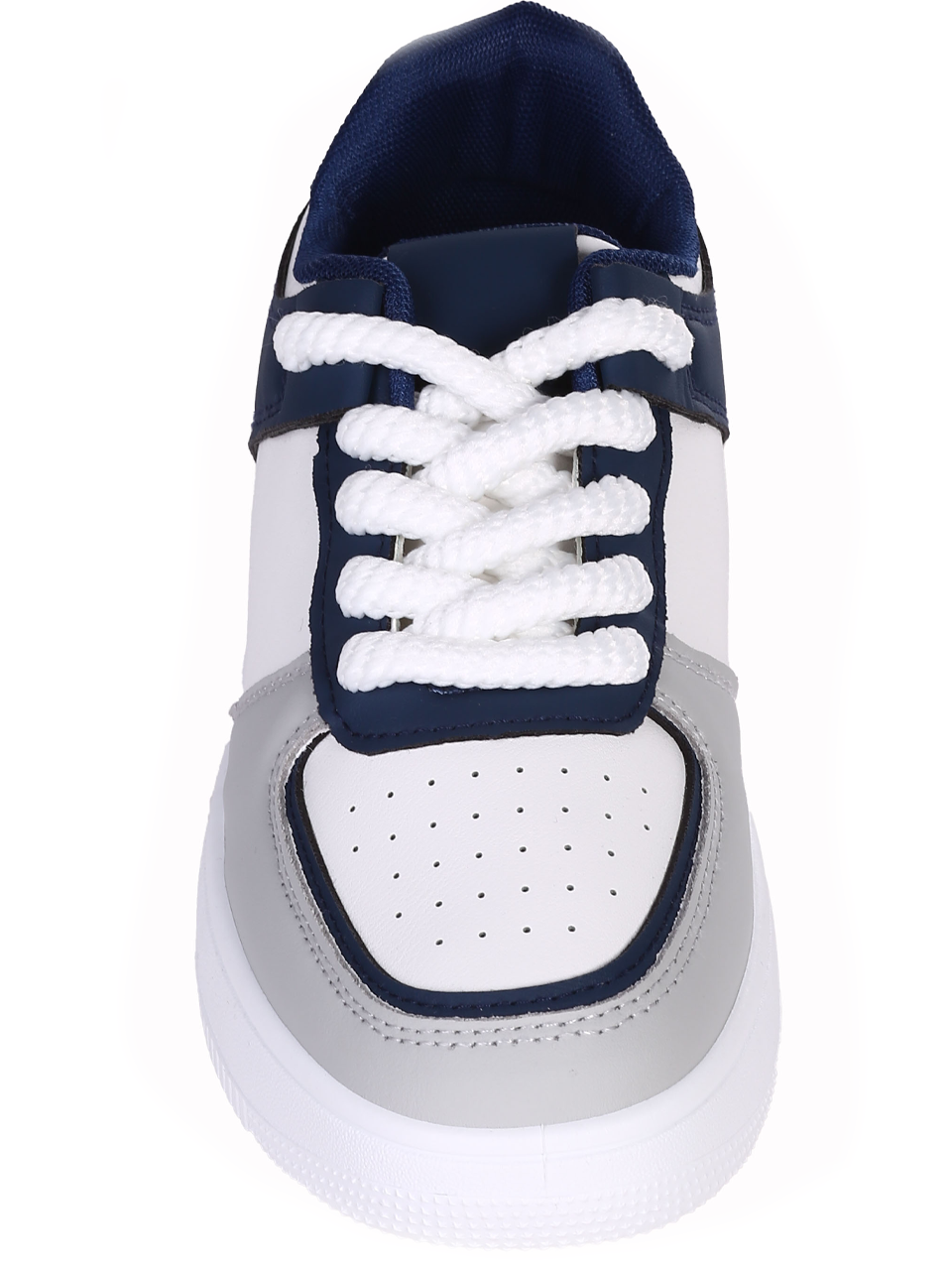 Eжедневни обувки в бял/син цвят 13U-24120 white/blue