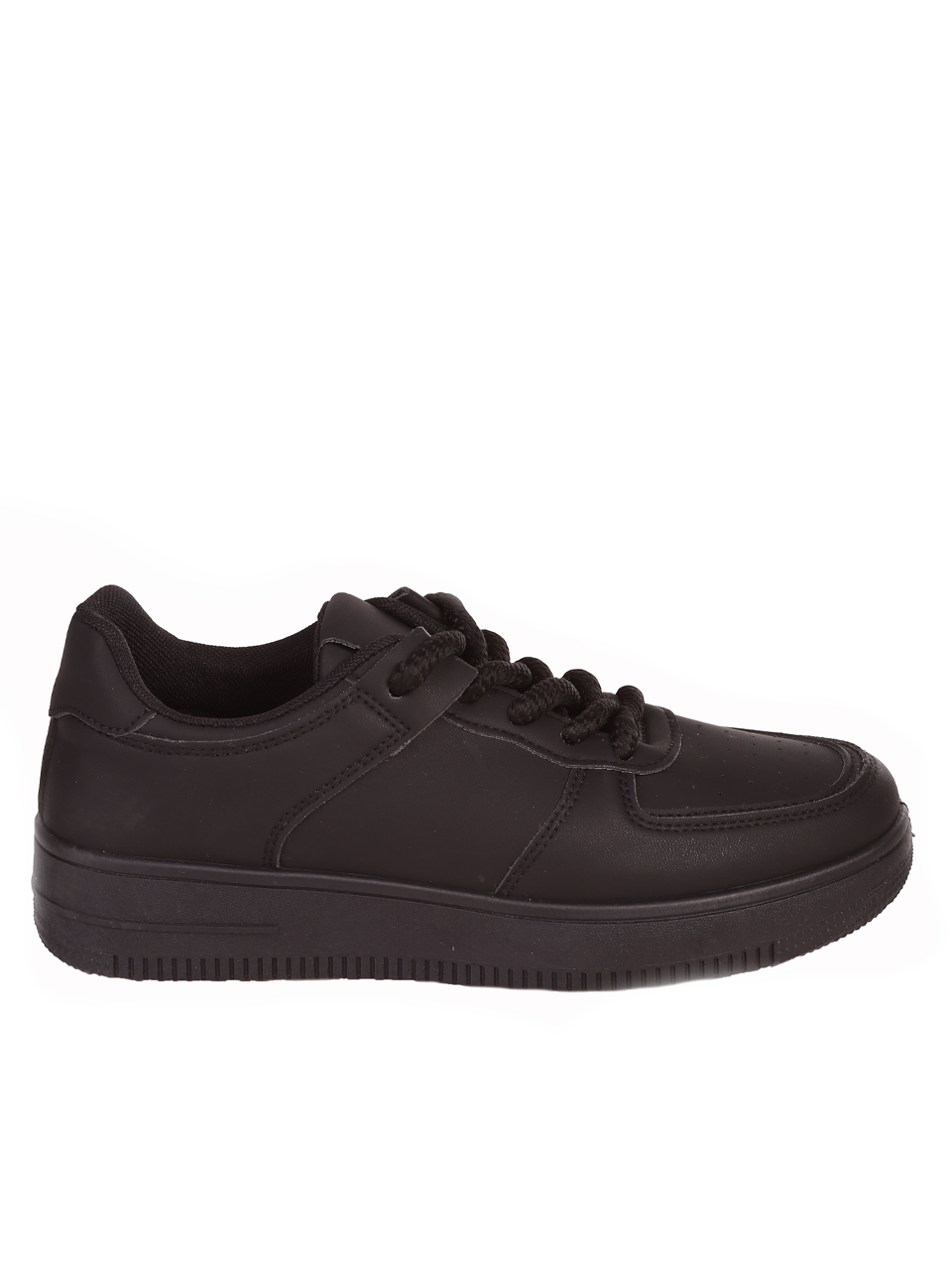 Eжедневни мъжки обувки в черно 7U-24116 all black
