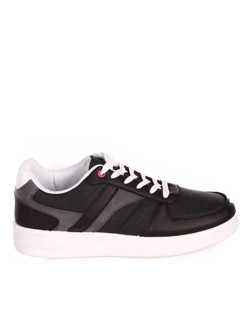 Ежедневни мъжки обувки в черно 7U-24117 black