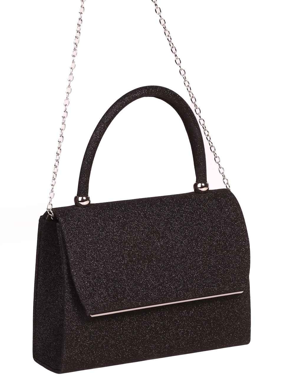 Елегантна дамска чанта в черно 9AG-24144 black