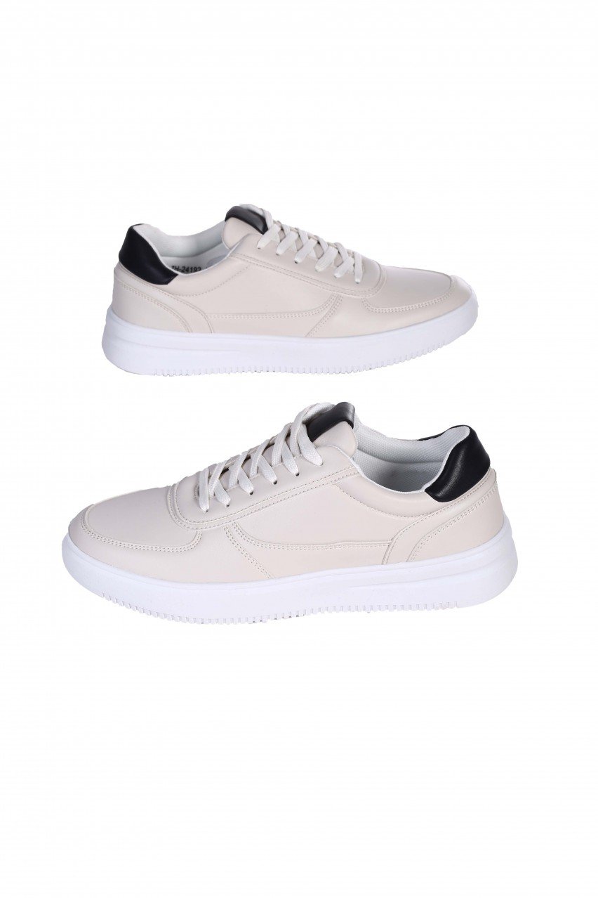 Ежедневни мъжки комфортни обувки в бежово 7H-24192 lt.beige