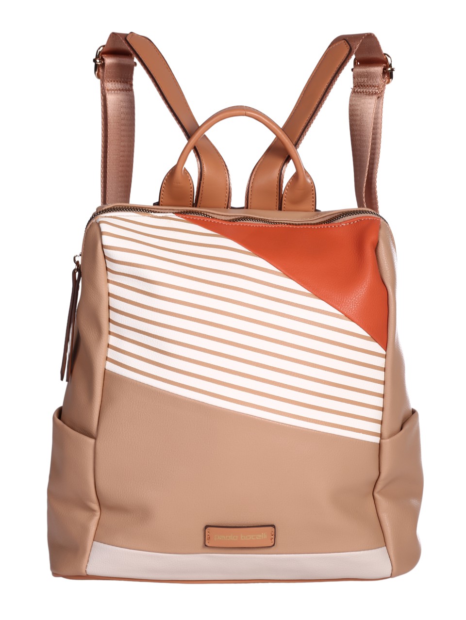 Ежедневна дамска раница в бежово 9Q-24264 beige