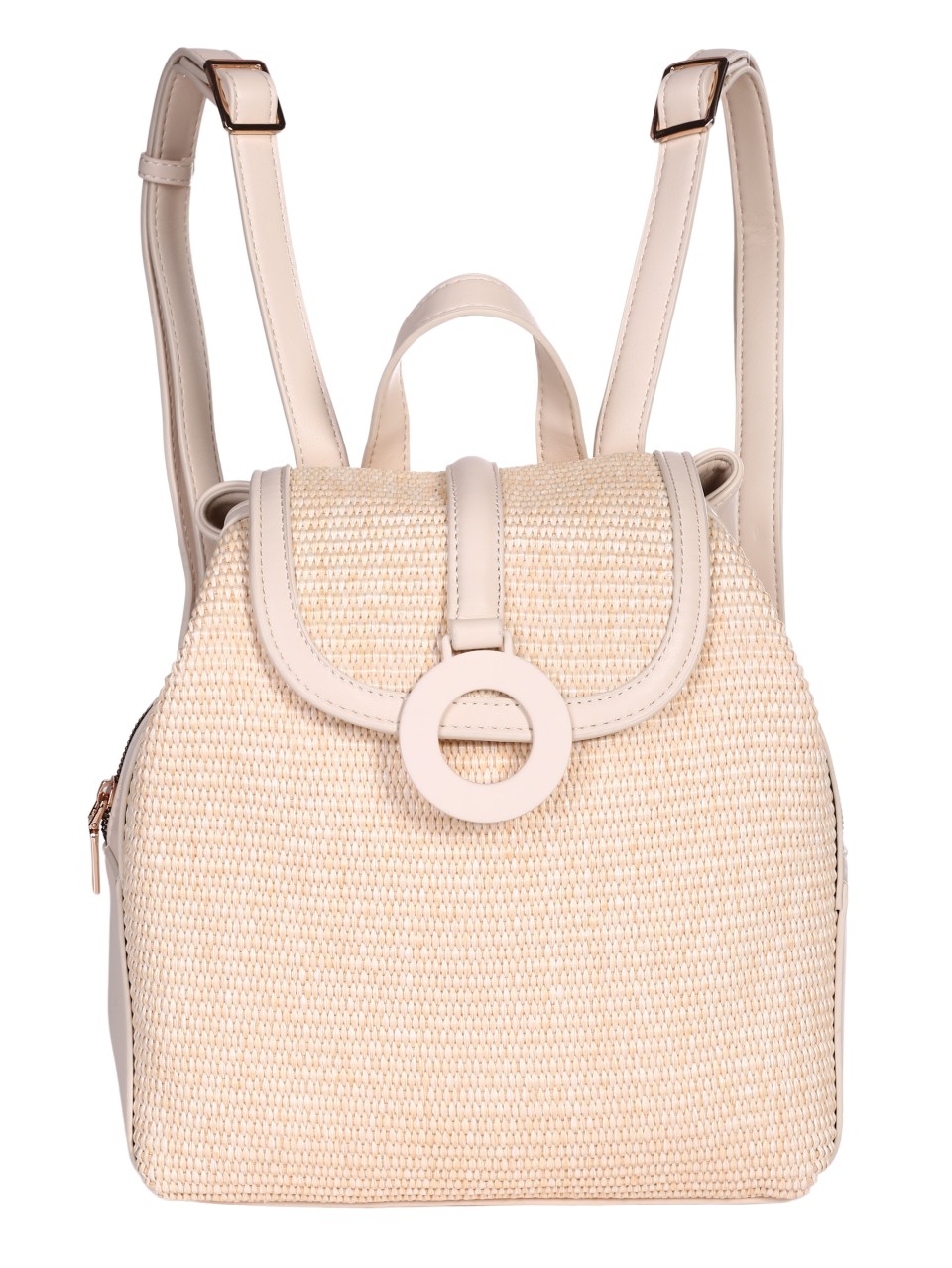 Ежедневна дамска раница в бежово 9Q-24267 beige/off white