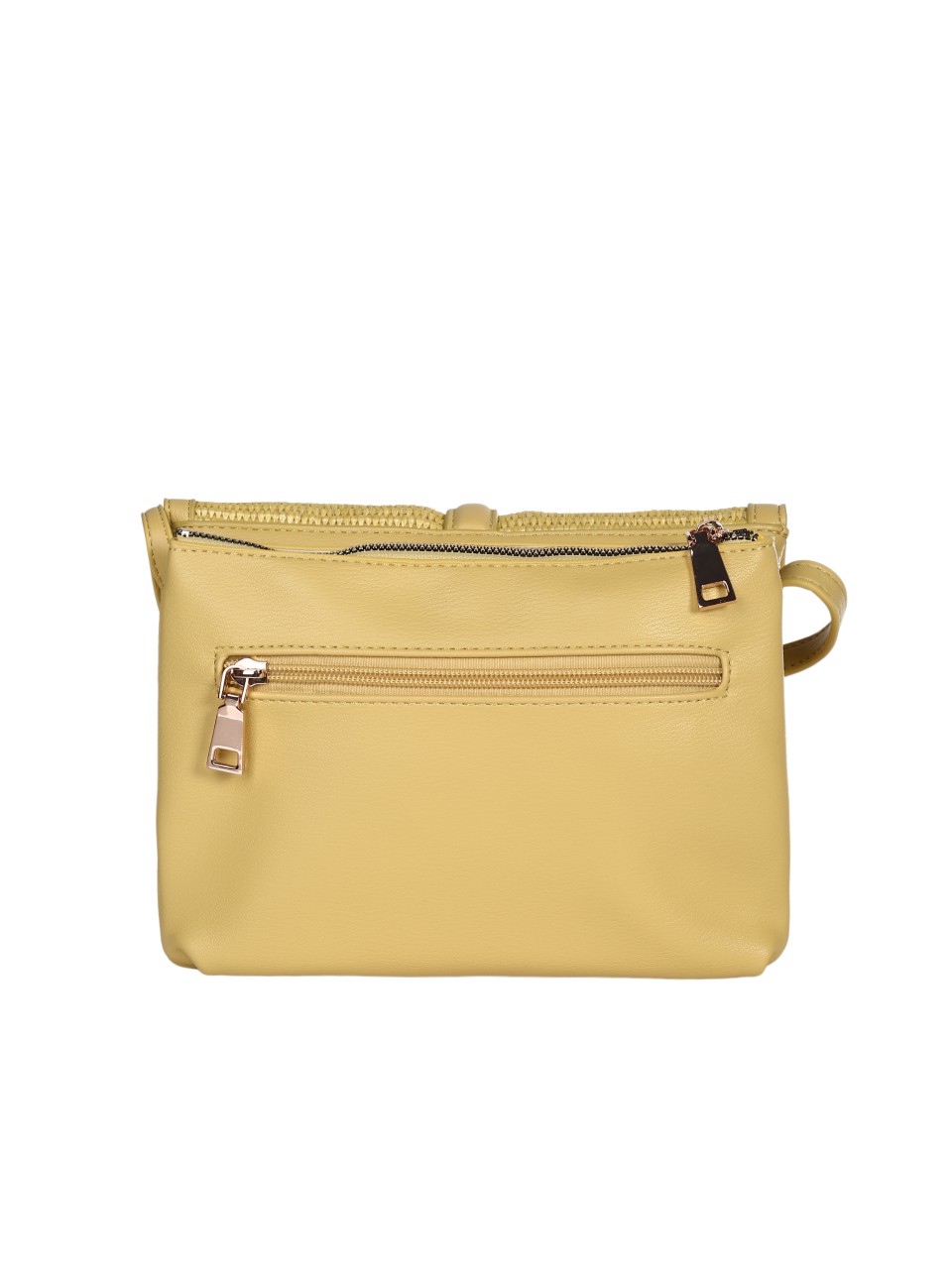 Ежедневна дамска чанта в жълто 9Q-24268 yellow
