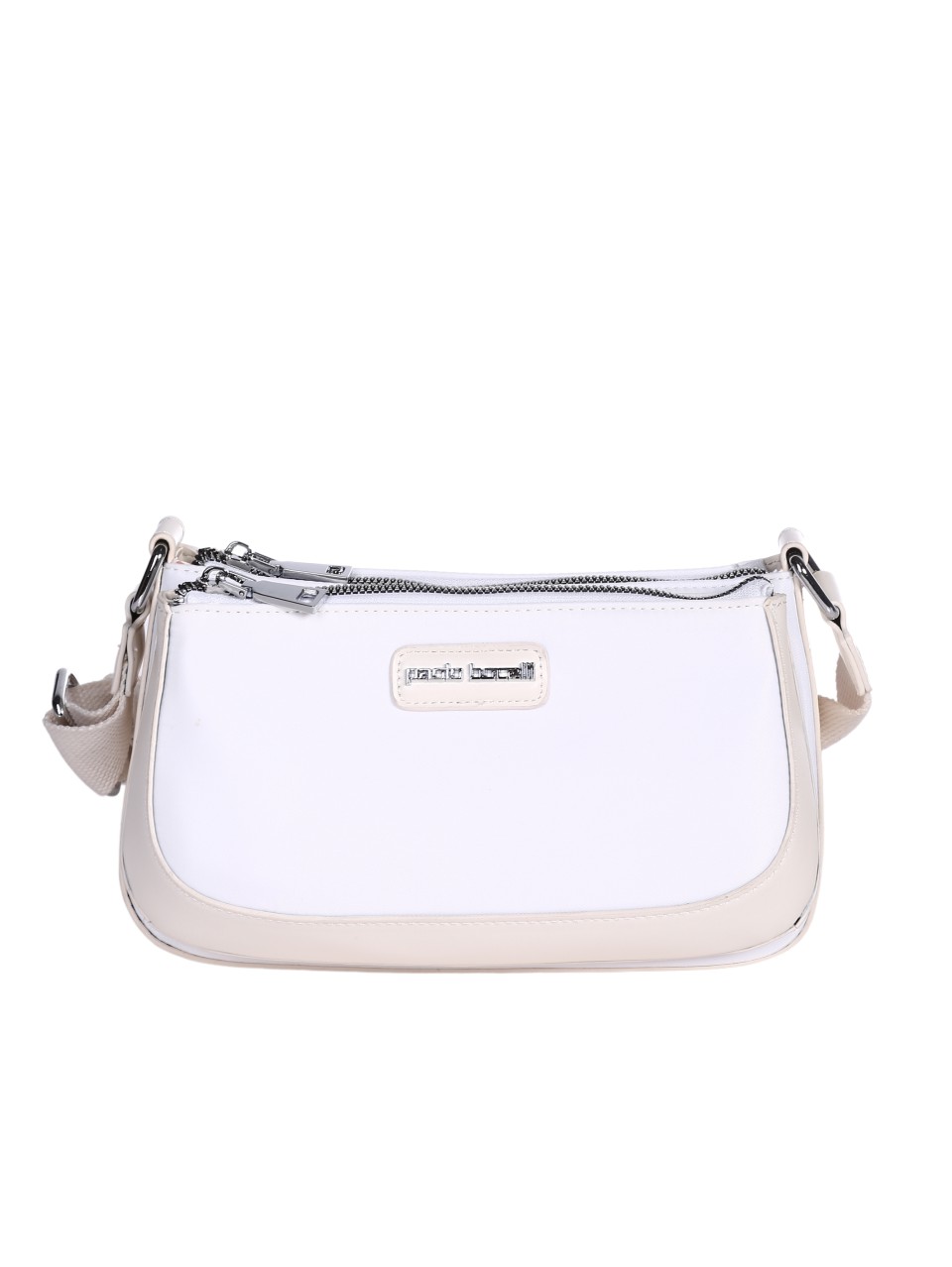 Ежедневна дамска чанта в бяло 9Q-24270 white