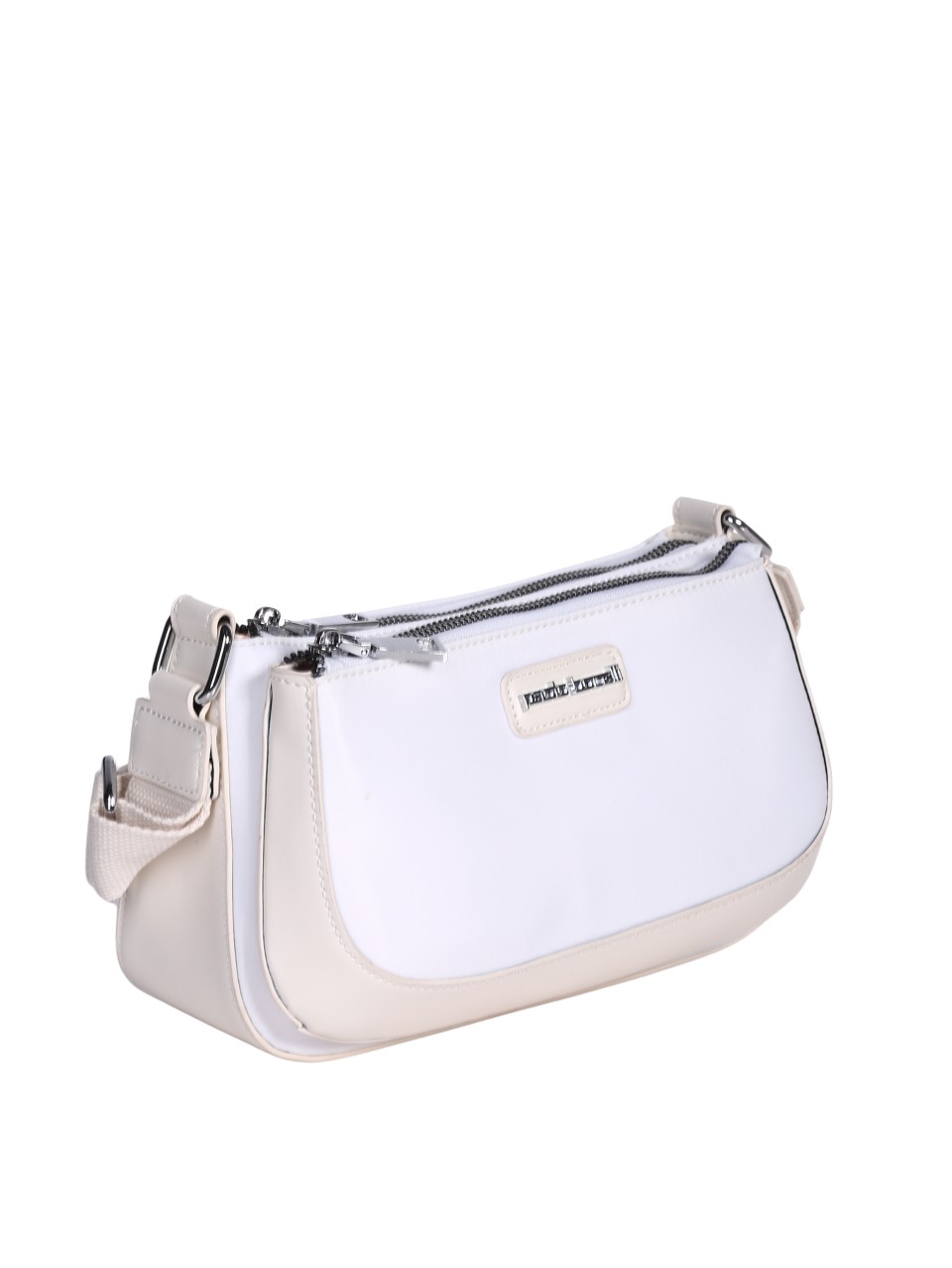 Ежедневна дамска чанта в бяло 9Q-24270 white