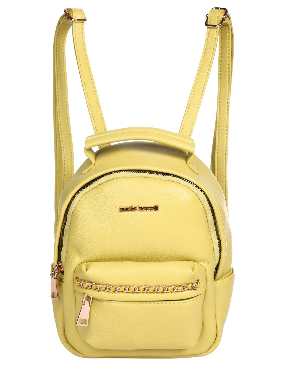 Ежедневна дамска раница в жълто 9Q-24272 yellow