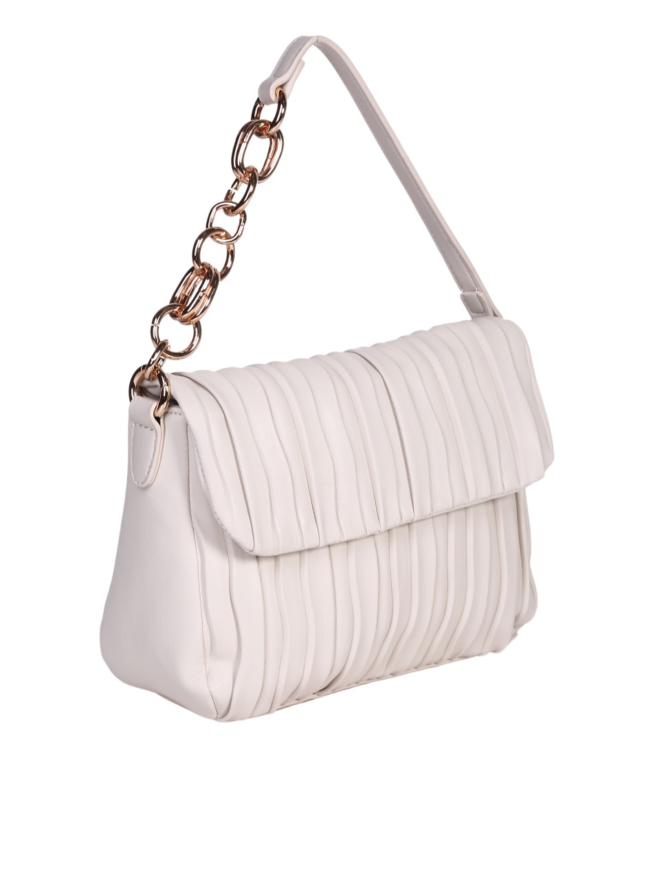 Ежедневна дамска чанта в бяло 9Q-24274 off white