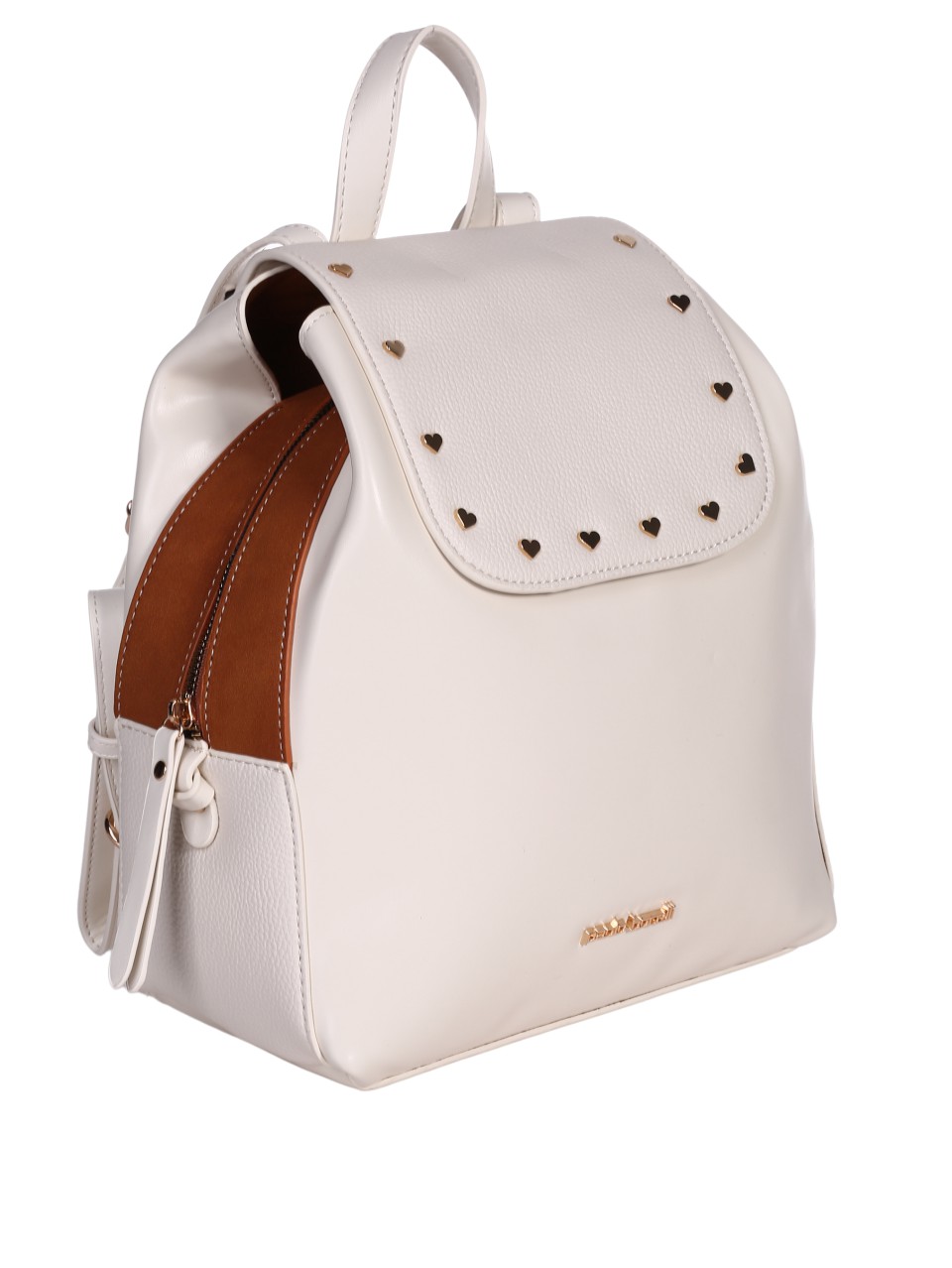 Ежедневна дамска раница в бяло 9Q-24284 off white