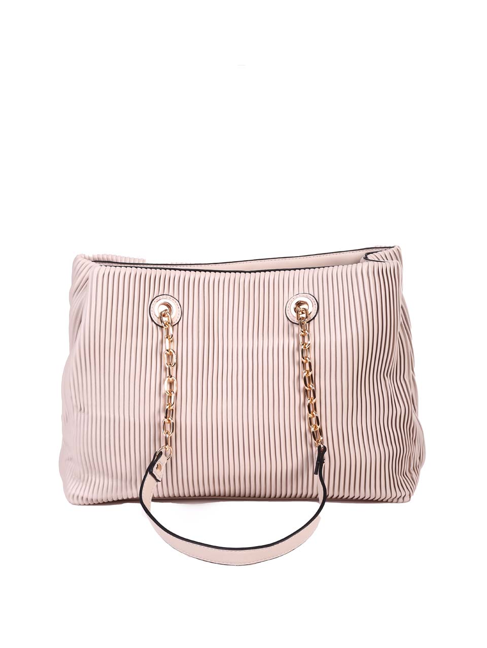 Ежедневна дамска чанта в бежово 9Q-24300 beige