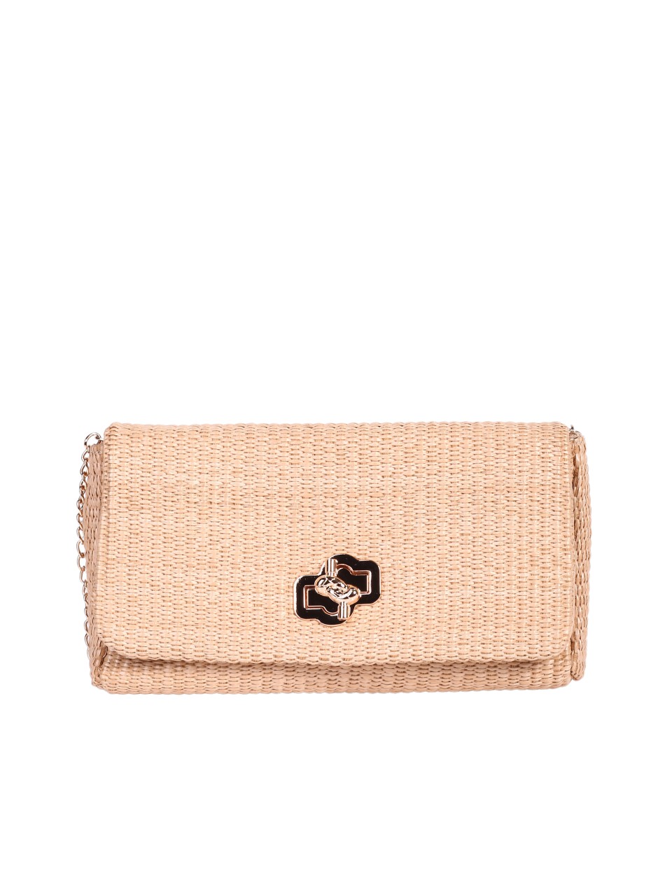 Ежедневна дамска чанта в бежово 9AG-24252 beige