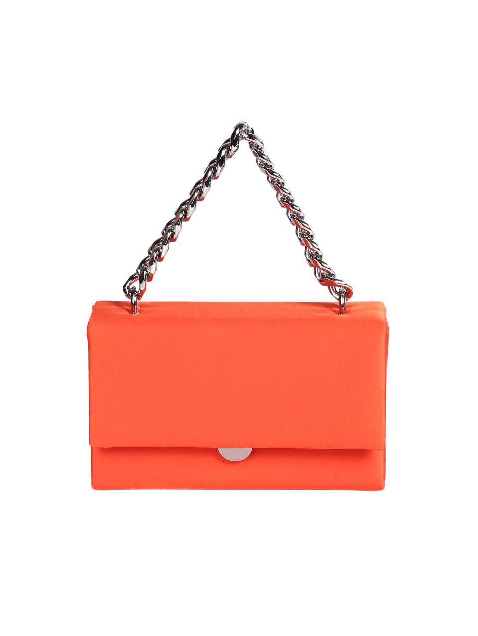 Елегантна дамска чанта тип клъч в оранжево 9AG-24254 orange