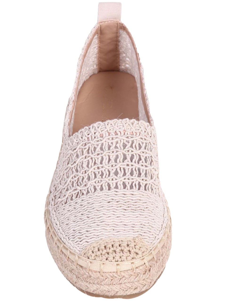Ежедневни дамски обувки в бежово 3H-24180 beige