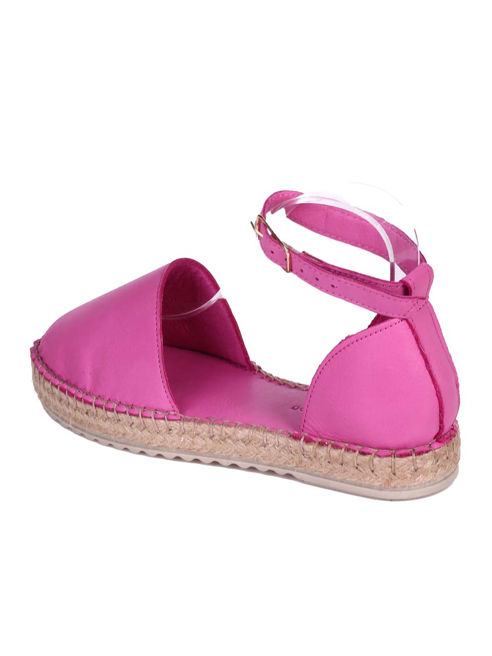 Ежедневни дамски обувки от естествена кожа в цвят фуксия 3AT-24349 fuchsia