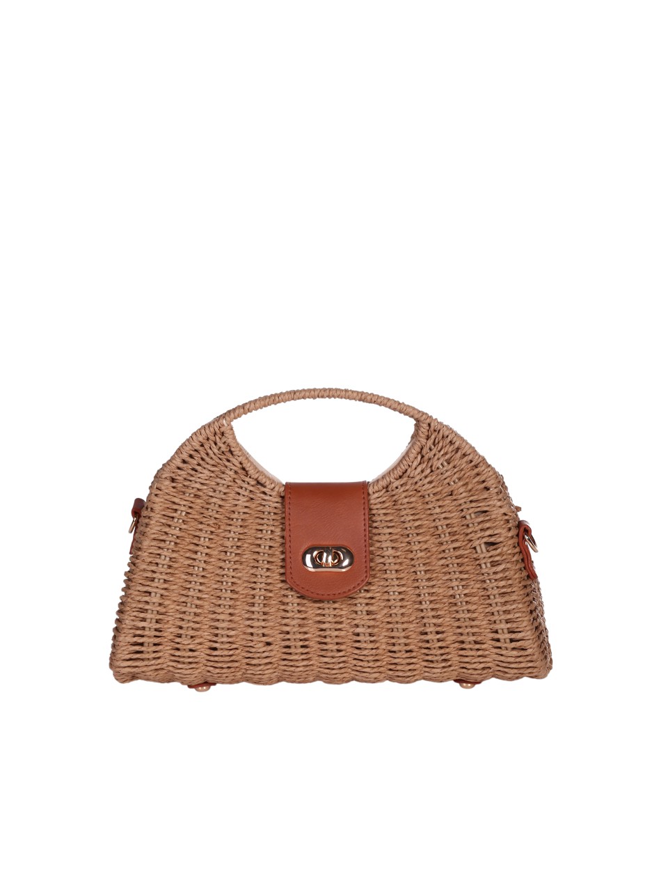 Ежедневна дамска чанта в бежово 9V-24262 beige