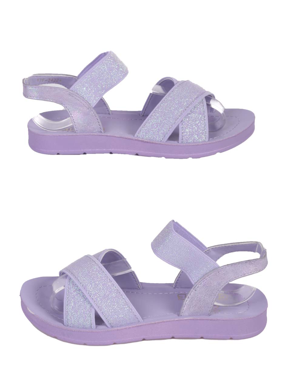 Ежедневни детски сандали в лилаво 17F-24221 purple 