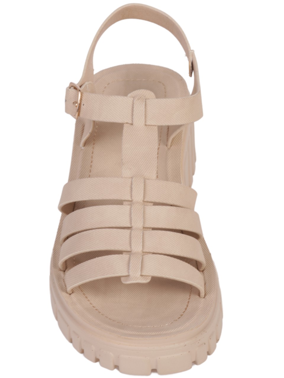Ежедневни дамски сандали в бежово 4F-24234 beige