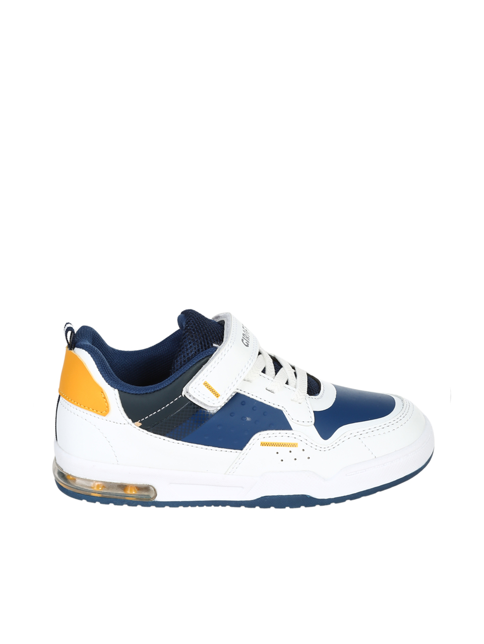 Детски комфортни обувки в бял/нави цвят 18K-24541 white/navy