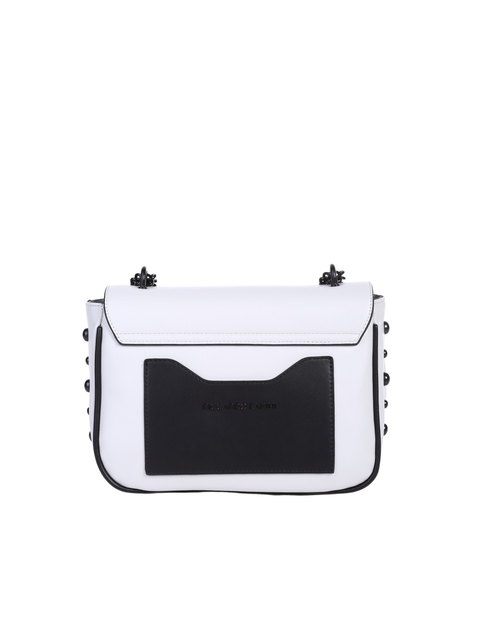 Ежедневна дамска чанта в сиво 9V-24700 off white